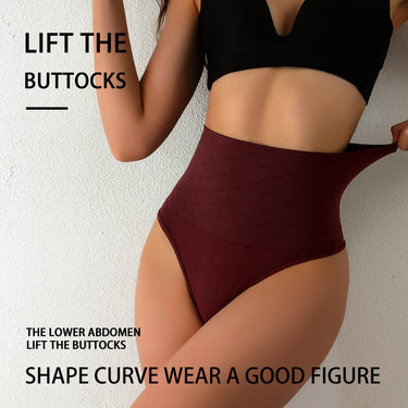 Waist-lifting thong